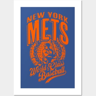 Vintage METS World Class Baseball Posters and Art